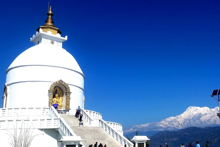 Pokhara: Wanderung vom Damside zur Stupa und Stadtrundfahrt