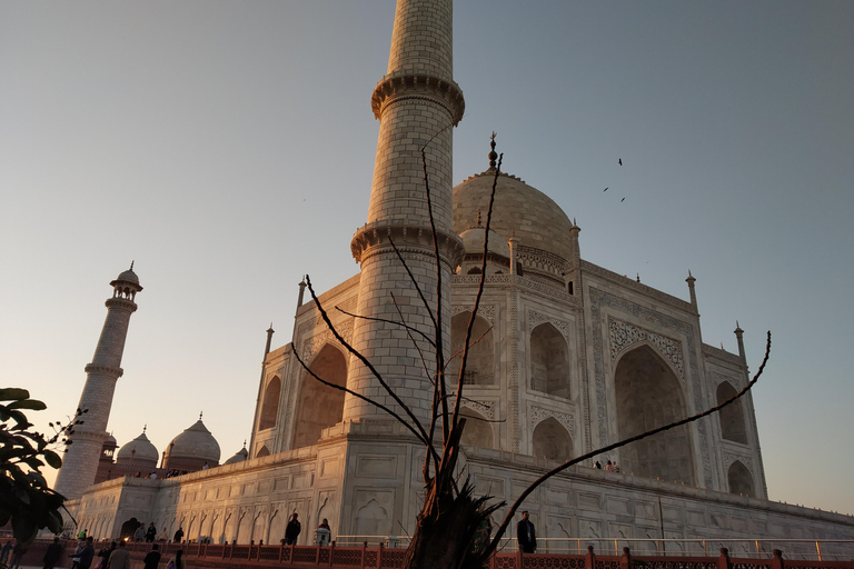 Agra: Taj Mahal Guided Tour with Photography & Rental Saree Taj Mahal Guided Tour without Entry Tickets & Rental Saree