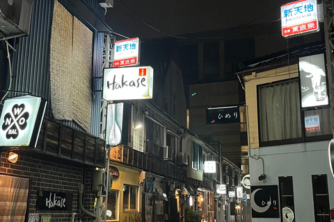 Kanazawa: Private Local Bar Hopping Tour with 4 Drinks