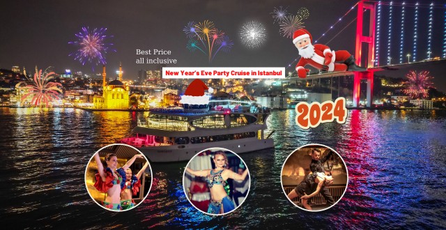 Visit Istanbul New Year's Eve Bosphorus Cruise with Private Table in Istanbul