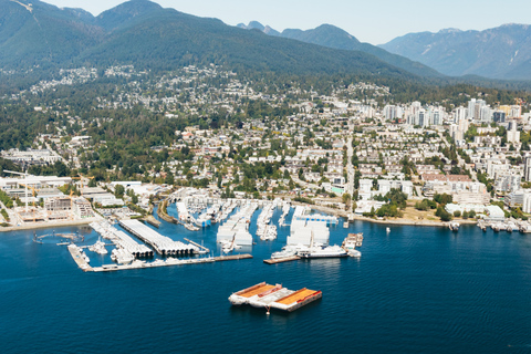 Vancouver: combinatie van watervliegtuig en hangbrug Capilano