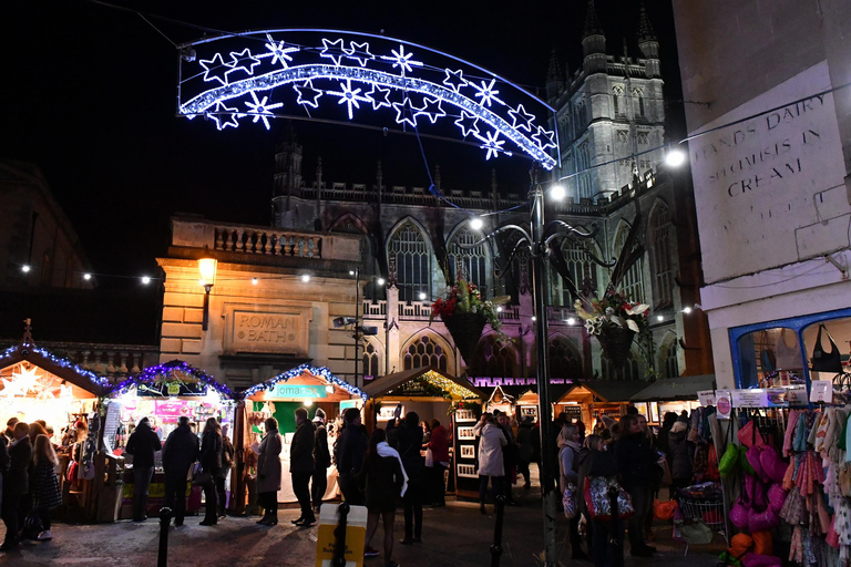 Bath: Christmas Market Tour with Optional Roman Baths Entry Including Roman Baths