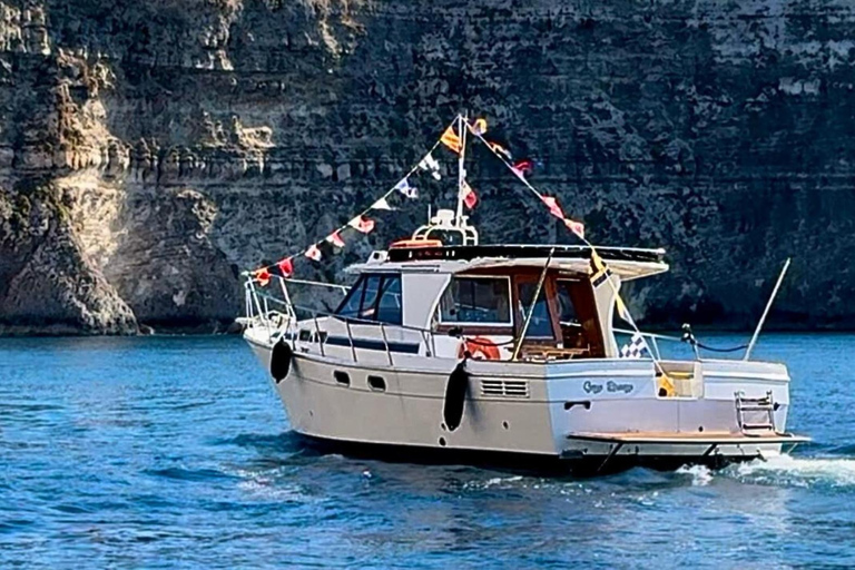 Comino in Comfort - Private Boat charter from Gozo/Cirkewwa