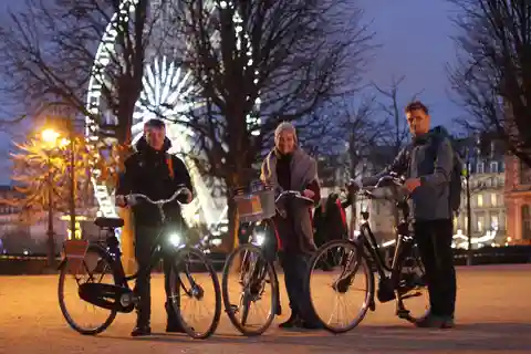 Paris By Night: 3-timers guidet sykkeltur