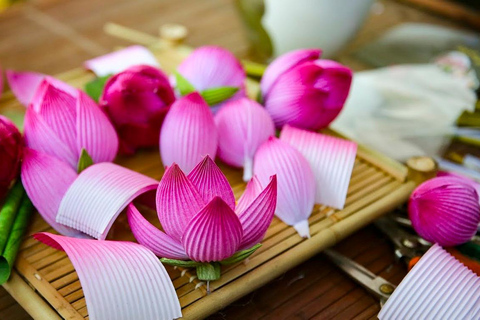 Hue: Perfume River Dragon Boat Tour with Cycling & Crafts