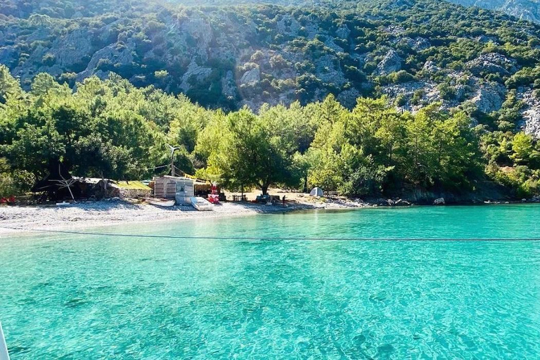 Antalya: Suluada Island Boat Trip with Lunch & Swim Stops From Antalya Hotels : Lunch & Transfer