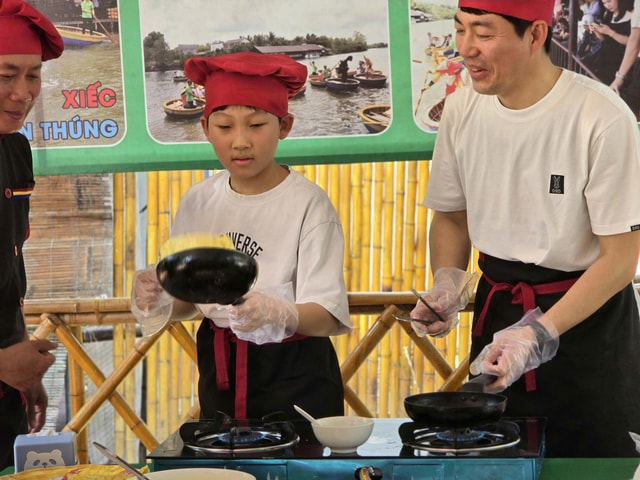 Phu Quoc: Bamboo Basket Boat & Cooking Class Cua Can River