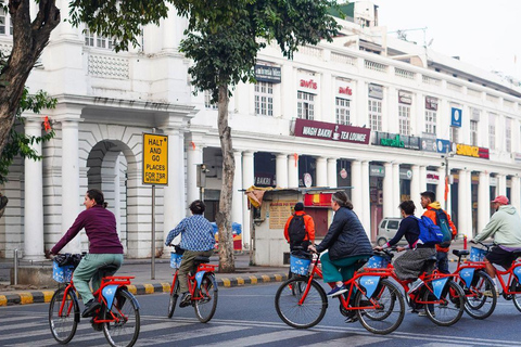 New Delhi Fietstour Ochtend 4 Uur: Delhi op de fietsNew Delhi fietstour: Delhi op de fiets