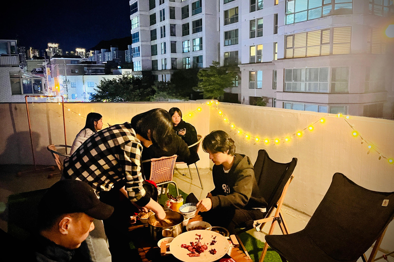 Seoul: Koreanisches BBQ-Erlebnis auf einem Rooftop