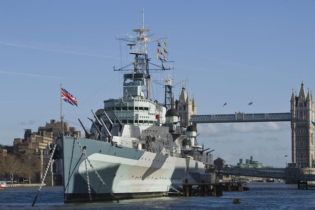 Geh an Bord der HMS Belfast und sieh dir 30+ Londoner Top-Sehenswürdigkeiten an