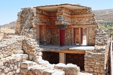 Excursión de un día al Palacio de Knossos y Heraklion desde el área de Chania