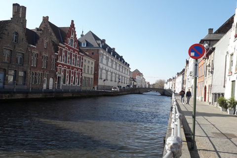 Tour a piedi della birra e del cioccolato a Bruges