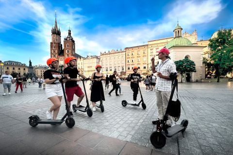 Electric Scooter Krakow: Old Town & Jewish Quarter-Full Tour