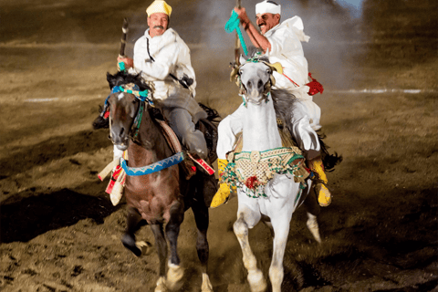 مراكش عرض الفانتازيا الفولكلوري وعشاء مغربي في شي علي فانتازيا