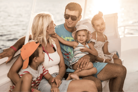 Hurghada: Swim with Dolphins & Full-Day Dolphin House Cruise Full day trip: Pickup from SomaBay & Safaga