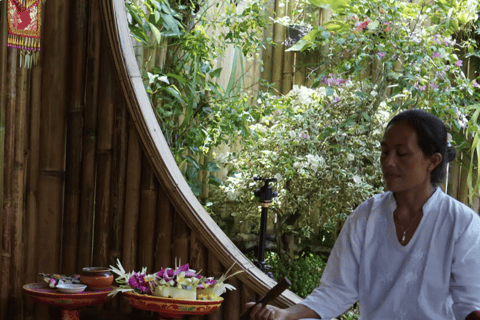 Bali: Ubud Sound Yoga & Energy Healing Experience Small Group with Meeting Point