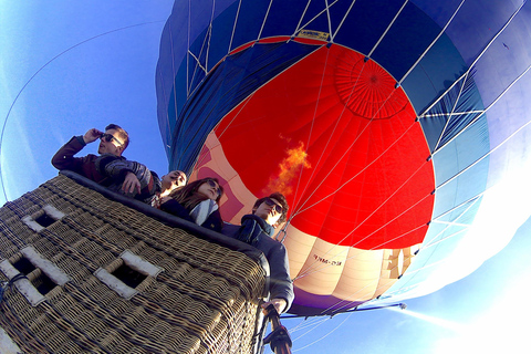 Balloon flights in the Madrid area