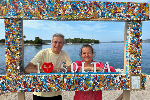 De Split: Trogir, cruzeiro de meio dia na Lagoa Azul