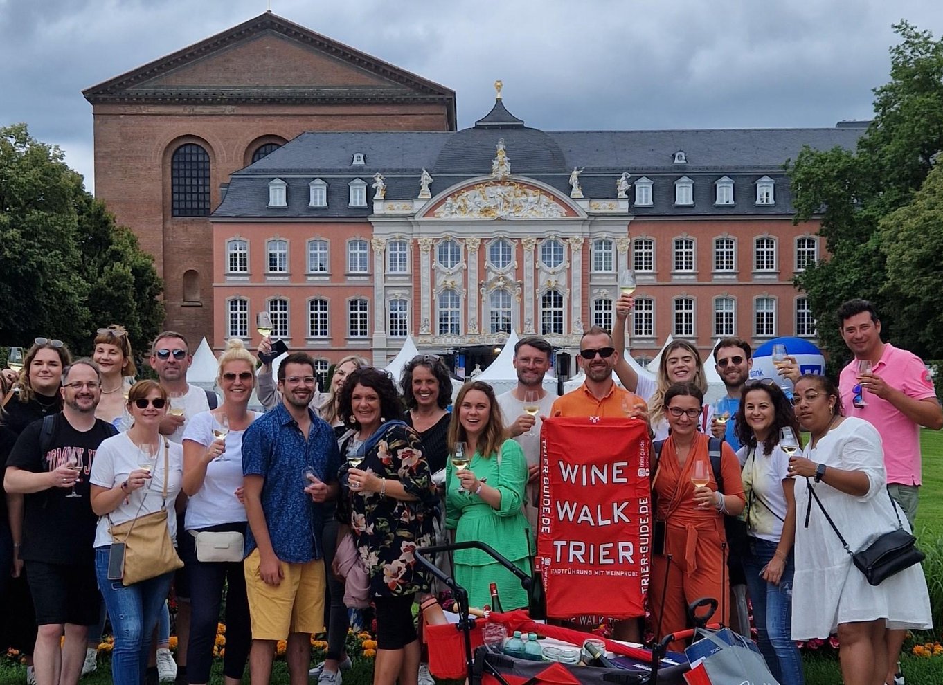 Trier: Guidet byvandring med vinsmagning