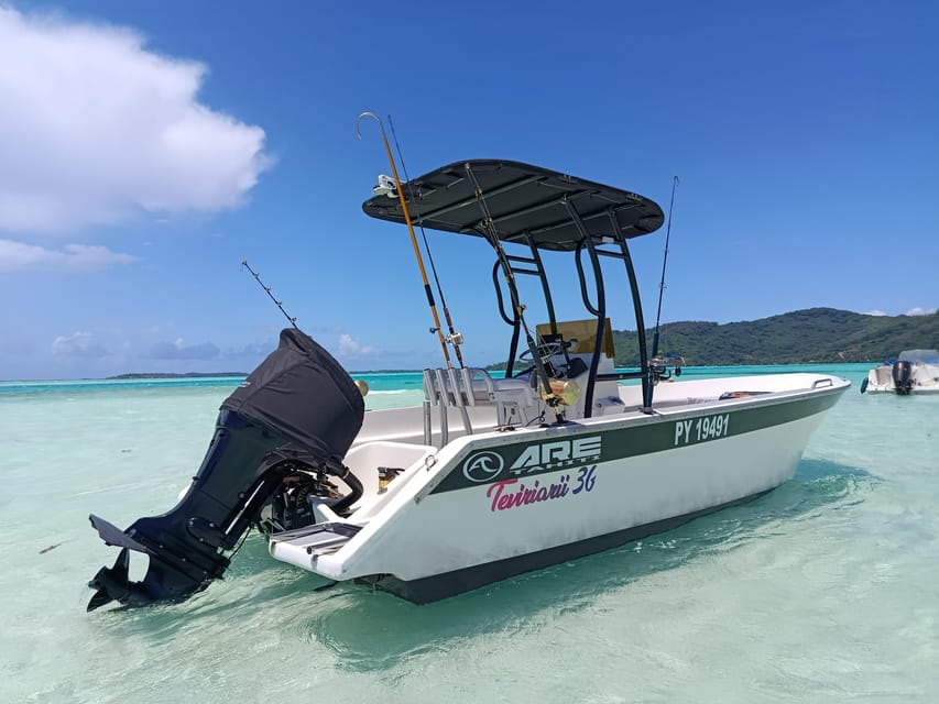 Bora Bora : Sortie de pêche privée à bord du Teviriarii