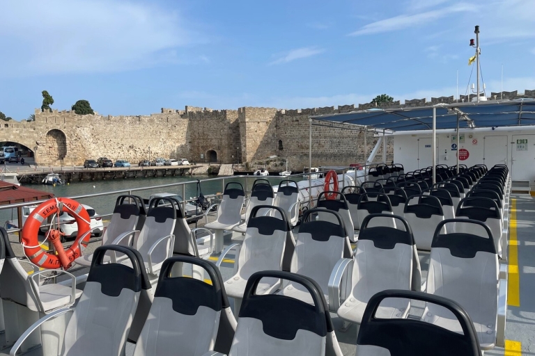 Von Lindos aus: Die Altstadt von Rhodos und die Fahrt mit dem Schnellboot nach Symi