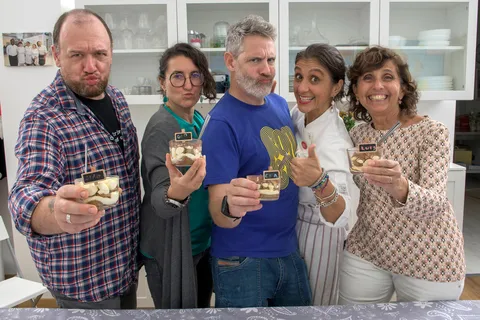 alleen in het ITALIAANS - Internationale aperitief + kookles in het Italiaans
