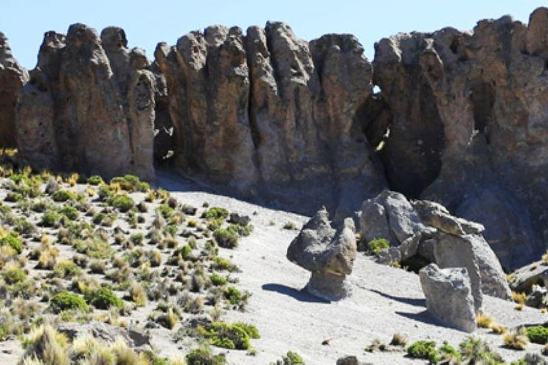 Pillones Wasserfall und Imata Steinwald