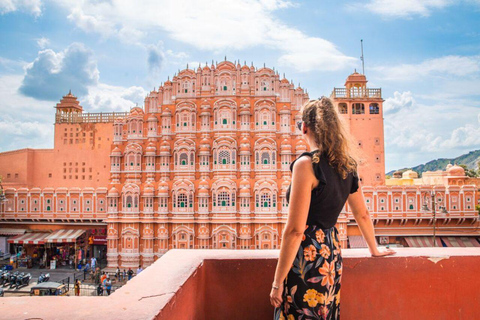 Jaipur : Visite d&#039;une jounée touristique en voiture AC avec guide