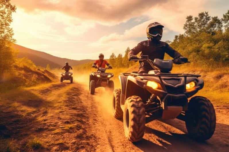 Marrakech : Excursion en quad dans le désert d'Agafay avec dîner-spectacle - quad