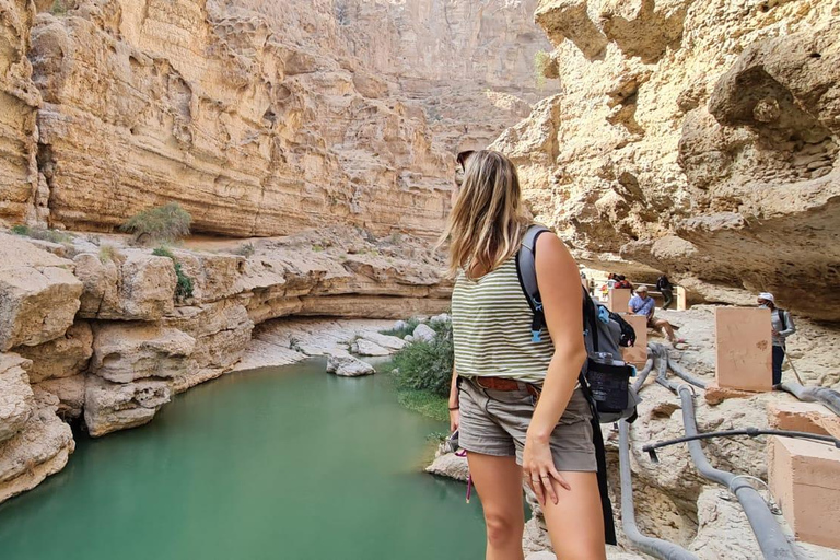 Shared Wadi Shab, Bimmah Sinkhole & Fins Beach