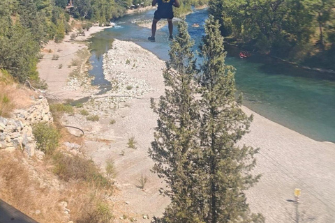Alanya: Köprülü Canyon Jeep, Buggy, Rafting & Zipline Tour Rafting Only – Hotel Pickup