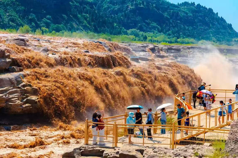 Shaanxi: Hukou Waterfall Entry Ticket Ticket + Shuttle Bus
