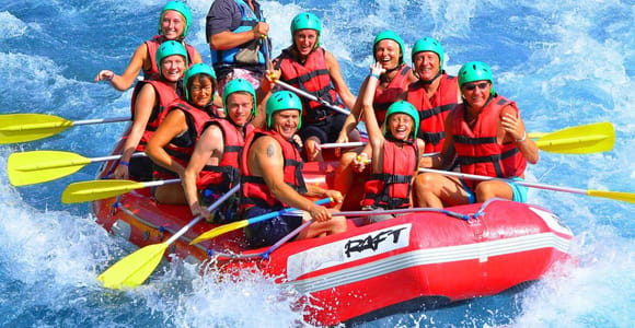 Kemer: Köprülü Canyon Rafting, Jeep, Buggy & Zipline Tour