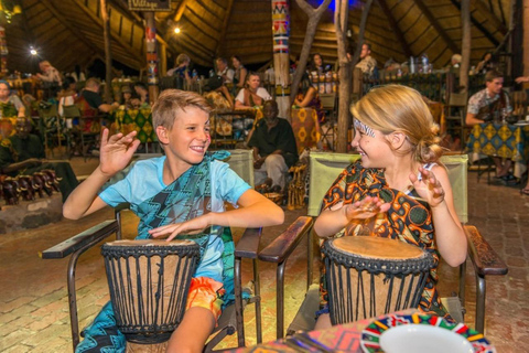Victoria Falls: Scenic and Culture Tour with Boma Dinner