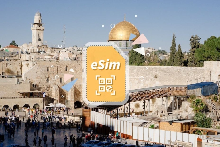 Izrael: plan danych mobilnych eSimCodziennie 1 GB/14 dni