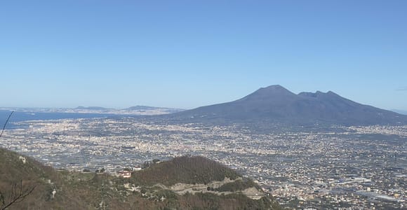 From Positano: Pompeii and Vesuvius Guided Tour