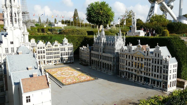 Brussels: The Mini-Europe Ticket & In-App City Walking Tour