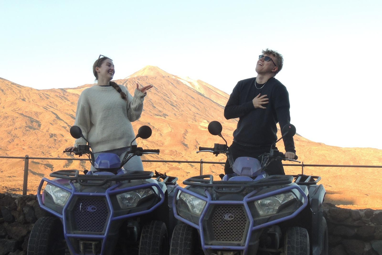 Tenerife: Excursión en Quad al Teide al Atardecerquad para dos personas