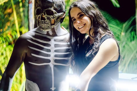 Cancun or Merida: Day of the Dead Celebration with Taco Buffet