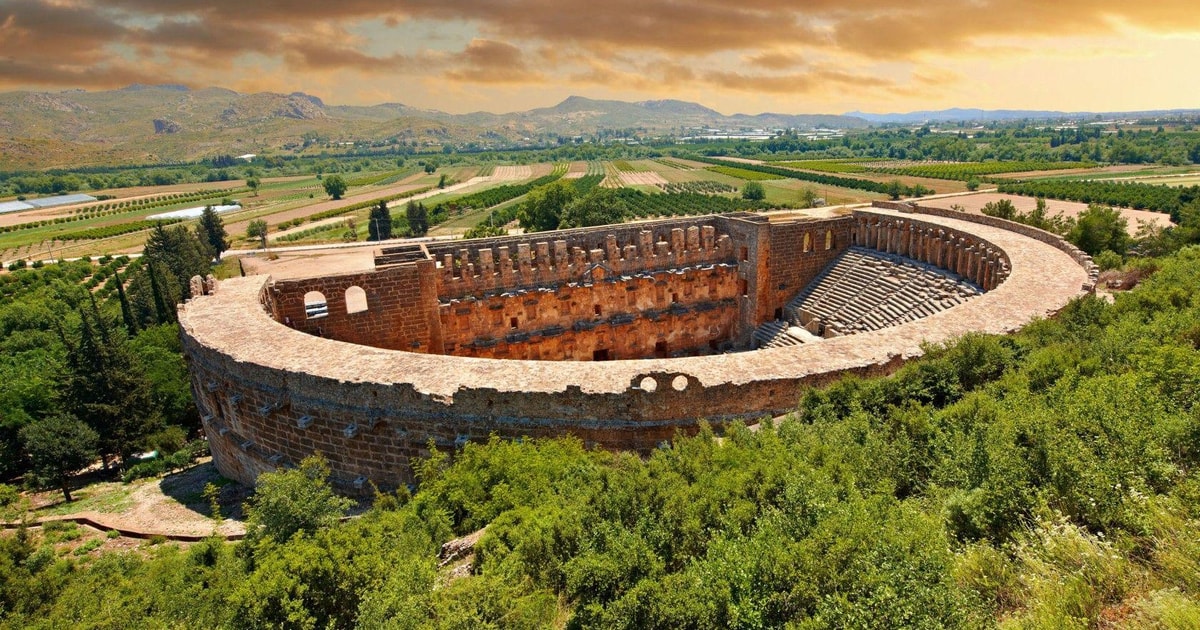 From Antalya: Roman Ancient Sites & Manavgat Waterfall Tour | GetYourGuide