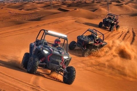 Desert Tour by ATV/Buggy Self-drive, VIP Dinner, Camel Ride