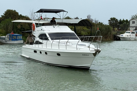 Belek: Luxury Private Yacht Trip with Duden Waterfall Option 5-Hour Luxury Duden Waterfall Yacht Experience