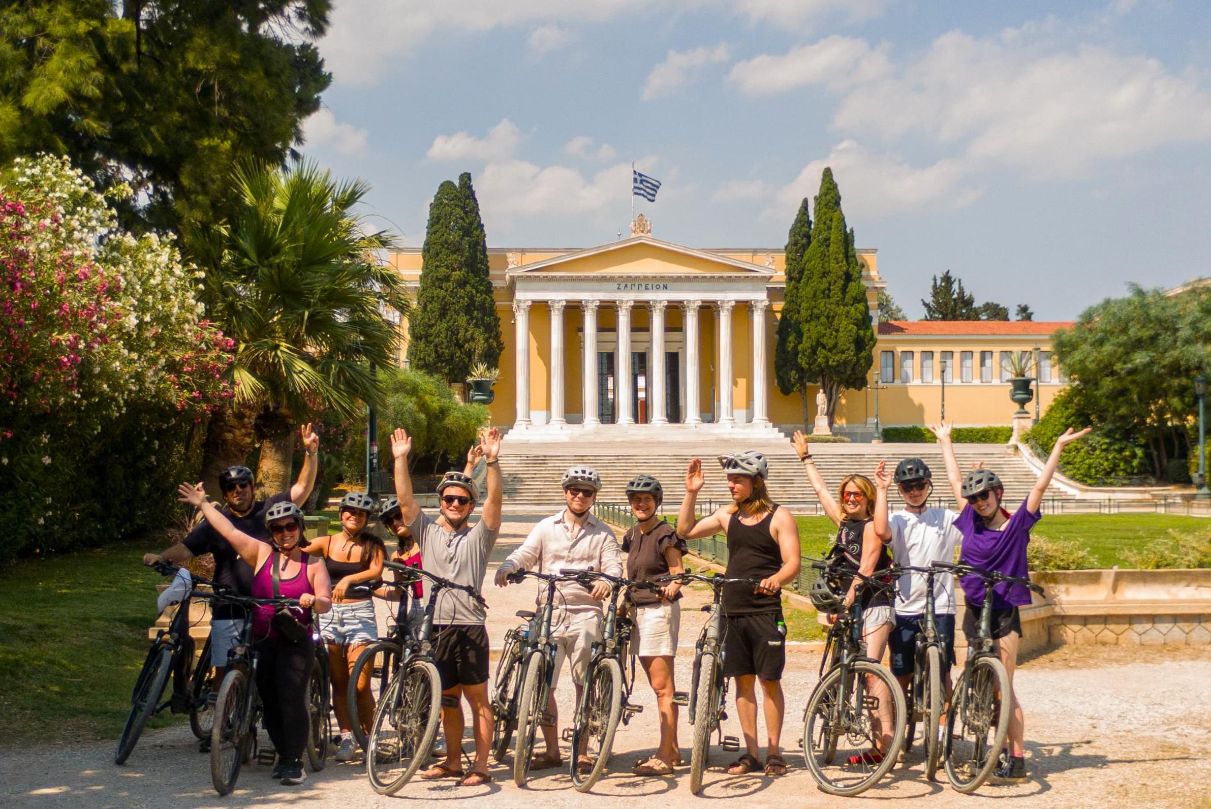 Athen: Elektrofahrrad-Tour mit Akropolis-Besuch