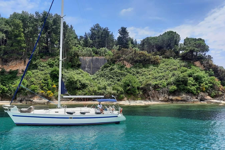 Corfu: privécruise van een halve dag met zeiljacht