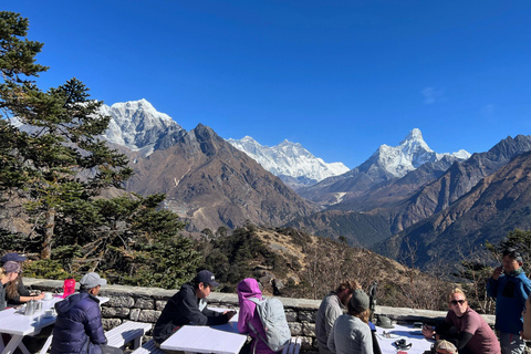 Excursão de helicóptero ao acampamento base do Everest - com serviço de busca no hotel e retornoPasseio de helicóptero pelo acampamento base do Everest