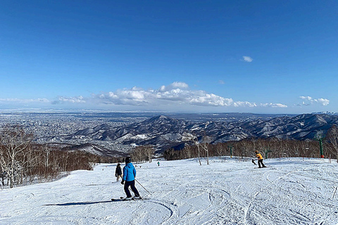 Sapporo: Ski Day Trip, Lesson & Pass, Teine Kokusai Moiwa Route B: Sapporo Kokusai, the snow mountain.