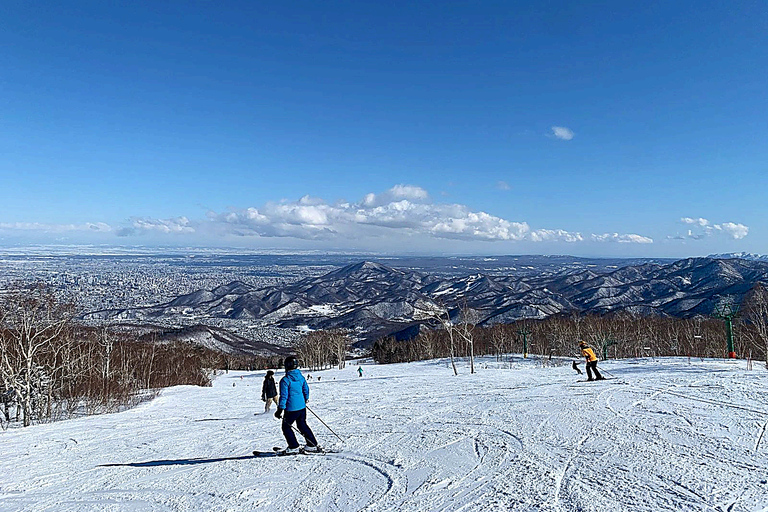 Sapporo: Ski Day Trip, Lesson & Pass, Teine Kokusai Moiwa Route B: Sapporo Kokusai, the snow mountain.