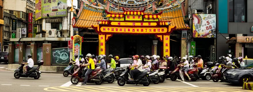 Keelung : Visite guidée à pied avec collations et boissons