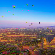 CDMX : Montgolfière à Teotihuacan avec petit-déjeuner
