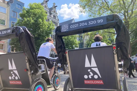 Köln: Sightseeingtour mit der Rikscha